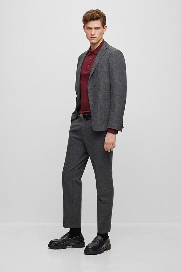 ΠΟΛΟ ΜΠΛΟΥΖΑ BOSS - 602 ΜΠΟΡΝΤΩ